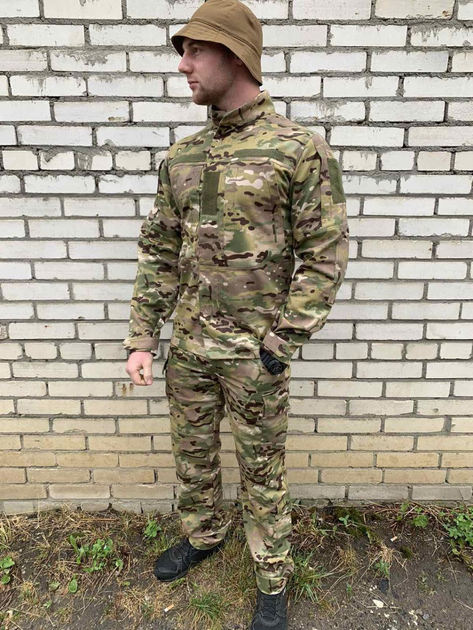 Мужской армейский костюм мультикам для ВСУ (ЗСУ) Tactical тактическая форма Турция 56 р 7162 (OPT-3170) - изображение 1