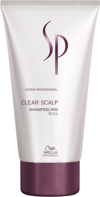 Акція на Шампунь-пілінг проти лупи Wella SP Clear Scalp Shampeeling 150 мл від Rozetka