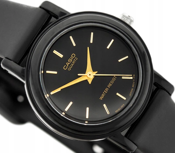 Жіночий наручний годинник з полімерним корпусом CASIO LQ-139EMV-1A Чорний - зображення 7