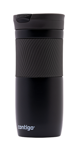 Термокухоль Contigo Byron 16 0,47 л 8.3x8.3x18.5 см Чорний (2095663) - Фото 3 Термокухоль Contigo Byron 16 0,47 л 8.3x8.3x18.5 см Чорний (2095663) - зображення 3