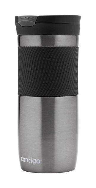 Термокухоль Contigo Byron 16 0,47 л 8.3x8.3x18.5 см Сірий (2095560) - зображення 6