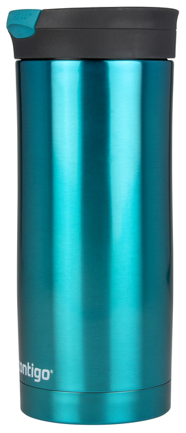 Термокухоль Contigo Huron 0,47 л 8.3x8.0x19.9 см Блакитний (2095636) - зображення 5