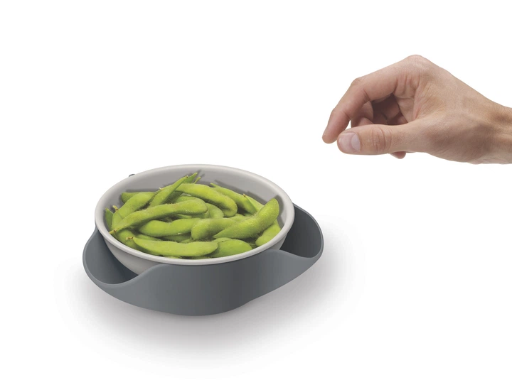 Миска Joseph Joseph Double Dish 6.2х17.8х16.8 см Сірий (20156) - Фото 4 Миска Joseph Joseph Double Dish 6.2х17.8х16.8 см Сірий (20156) - зображення 4