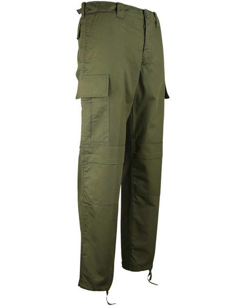 Штани тактичні KOMBAT UK M65 BDU Ripstop Trousers, оливковий, 30 - изображение 1