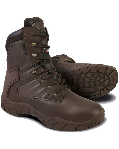 Черевики тактичні Kombat UK Tactical Pro Boots All Leather, коричневий, 45 - изображение 1