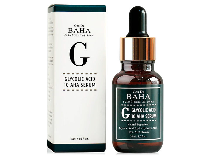 Сыворотка-пилинг для лица с гликолевой кислотой Cos De BAHA G Glycolic ...
