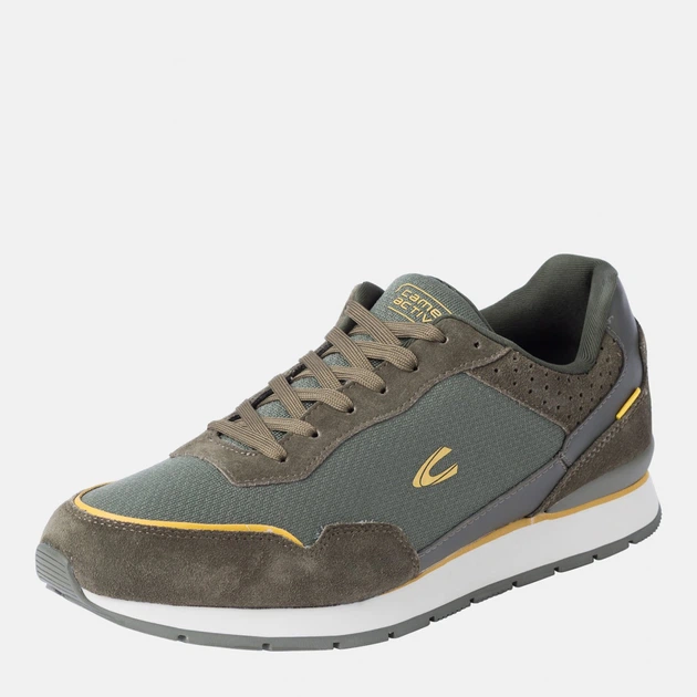 Buty sportowe męskie zamszowe na platformie do kostki Camel Active Cliff 23233224 40 (7.5US) 26.5 cm Oliwkowy/Szary (4063996253122) - obraz 2