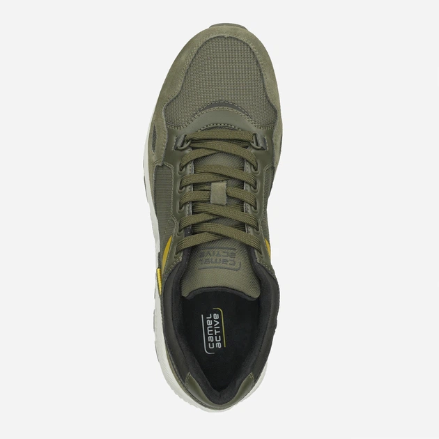 Buty sportowe męskie zamszowe na platformie do kostki Camel Active Viceroy 23233236 40 (7.5US) 26.5 cm Oliwkowe (4063996253542) - obraz 5