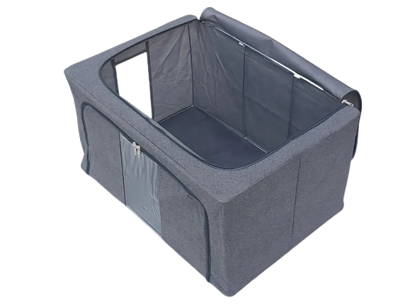 Коробка-ящик складний Stenson TD00561-L для зберігання речей 50х40х33см - Фото 3 Коробка-ящик складний Stenson TD00561-L для зберігання речей 50х40х33см - зображення 3