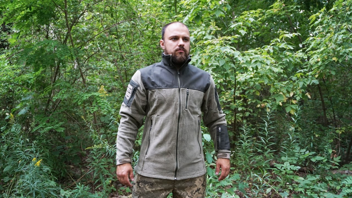 Тактична флісова кофта на застібці Soldier Outdoor XL - зображення 1