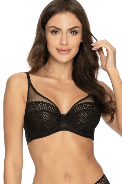 Женский бюстгальтер мягкие чашки Orhideja 192-338 Nero 70G Черный - Фото 1 Женский бюстгальтер мягкие чашки Orhideja 192-338 Nero 70G Черный - изображение 1