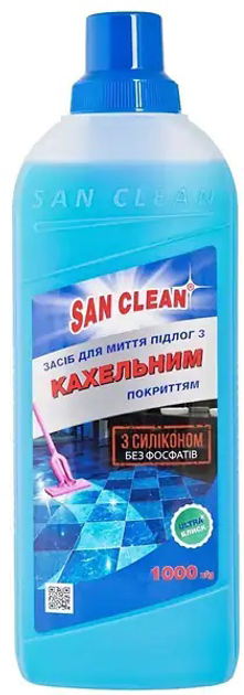 Средство San Clean для мытья полов с кафельным покрытием 1000 г ...
