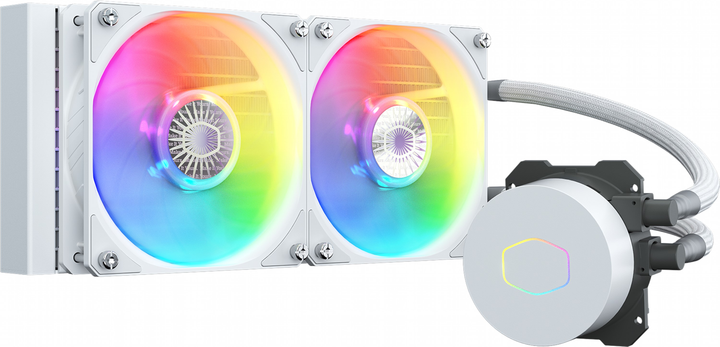 Система водяного охлаждения Cooler Master MasterLiquid ML240L ARGB (MLW-D24M-A18PW-RW) - изображение 1