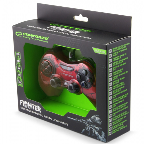 Геймпад ведущий Esperanza gamepad EG105R 1.8м - изображение 4