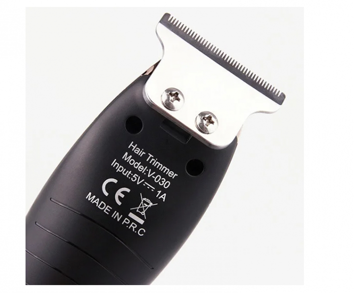 Бездротова машинка для стрижки волосся VGR V-030 Black (МХ НФ-00006144) - зображення 3