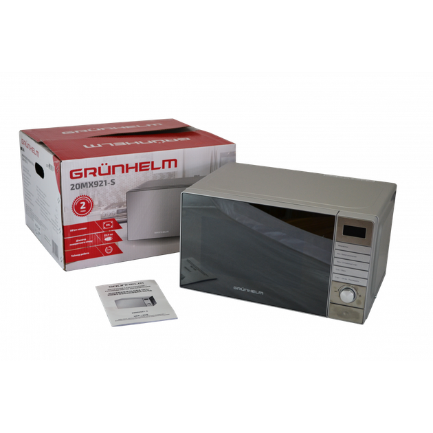 Мікрохвильова піч GRUNHELM 20MX921-S - зображення 8