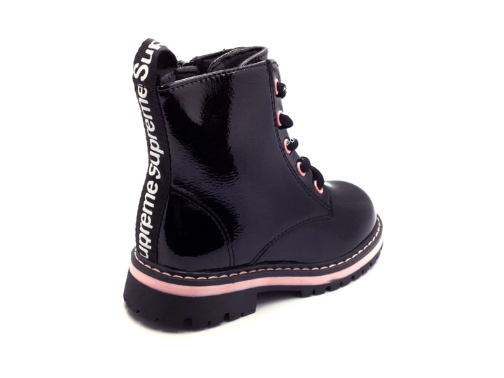 Зимові черевики для дівчаток Clibee H342Pink/21 Чорні 21 - Фото 6 Зимові черевики для дівчаток Clibee H342Pink/21 Чорні 21 - зображення 6