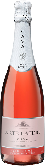 Вино ігристе Arte Latino Cava Brut Rose рожеве сухе 0.75 л 11.5% (8411277207603) - зображення 1