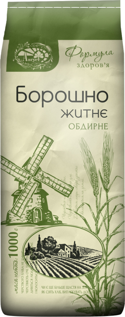 Мука ржаная Август обдирная 1 кг (4820019601083) – купить в Киеве ...