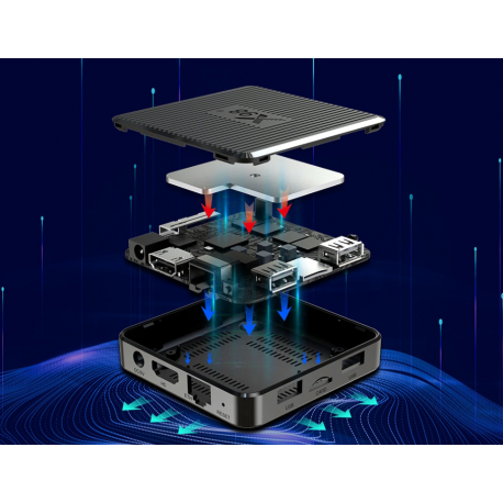 Смарт ТВ приставка Enybox X98Q 2/16 GB з Аеро Пульт G10S Pro та Налаштування - Фото 5 Смарт ТВ приставка Enybox X98Q 2/16 GB з Аеро Пульт G10S Pro та Налаштування - зображення 5