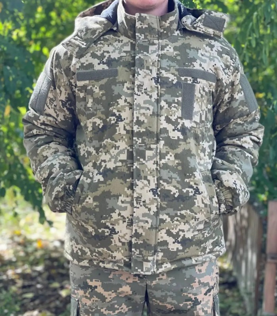 Куртка-бушлат військова чоловіча тактична ЗСУ Піксель 52р - зображення 1