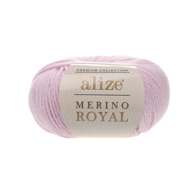 Пряжа для вязания Alize merino royal 31 розовый ализе мерино роял 100% шерсть - Фото 1 Пряжа для вязания Alize merino royal 31 розовый ализе мерино роял 100% шерсть - изображение 1