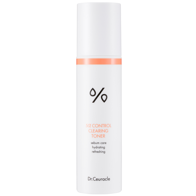 Себорегулюючий тонер для обличчя “5-альфа контроль” Dr.Ceuracle 5α Control Clearing Toner 120 мл - Фото 1 Себорегулюючий тонер для обличчя “5-альфа контроль” Dr.Ceuracle 5α Control Clearing Toner 120 мл - зображення 1