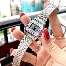 Женские наручные часы CASIO LA680WA-4C долговечные - изображение 2