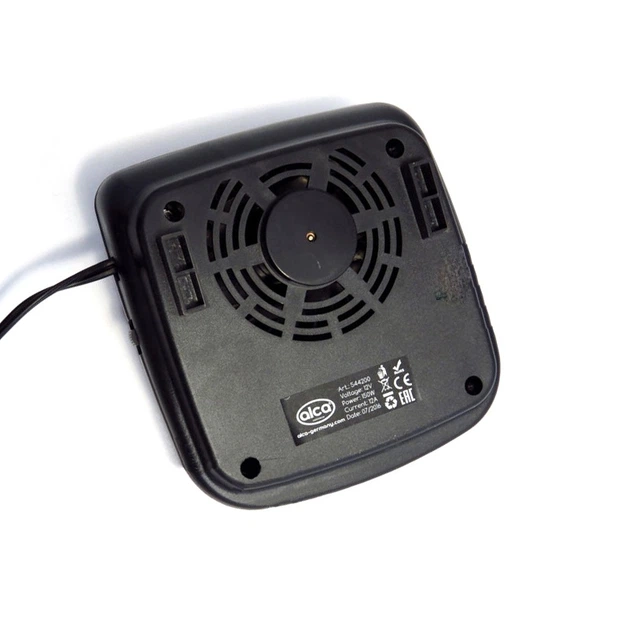 Теплоэлектро-вентилятор 12V 150W Alca (544200) 2в1 Керамический/обогрев/обдув/ручка/1,4м кабель - Фото 2 Теплоэлектро-вентилятор 12V 150W Alca (544200) 2в1 Керамический/обогрев/обдув/ручка/1,4м кабель - изображение 2