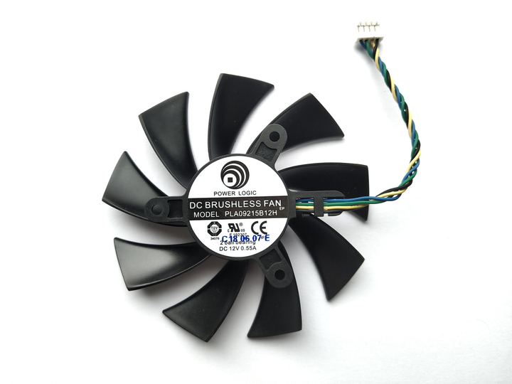 Вентилятор PowerLogic для відеокарти MSI PLA09215B12H (PLA09215S12H ...