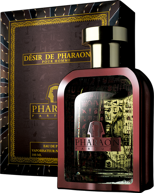 Парфюмированная вода для мужчин Pharaon Parfums Desir De Pharaon (Коричневый) 100 ml - изображение 2