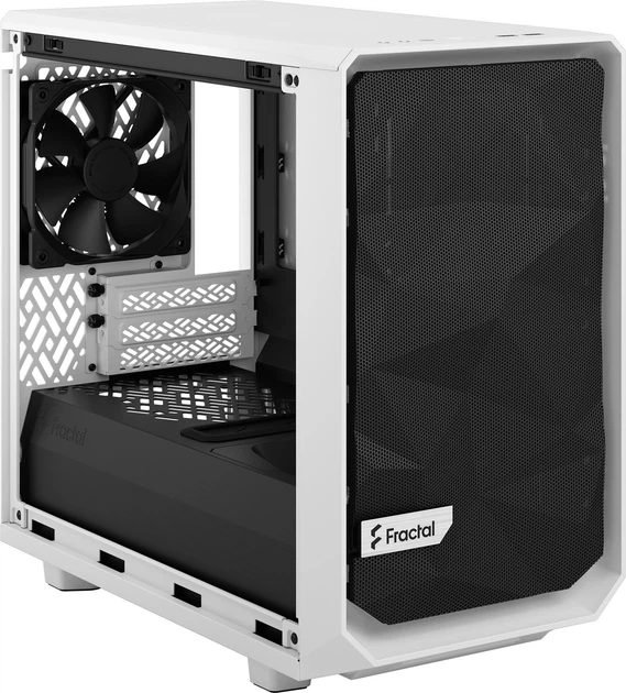 Корпус Fractal Design Meshify 2 Nano White TG (FD-C-MES2N-02) - зображення 5