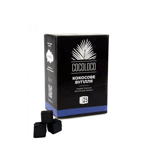 Уголь кокосовый Cocoloco 1кг/72шт В Коробке Коколоко хмара – низкие ...