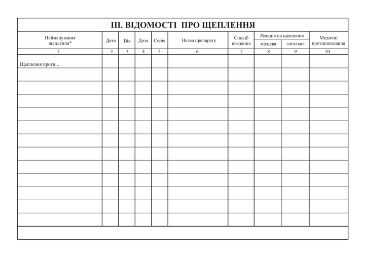 Медицинская карта амбулаторного больного А5 офсет 30 листов (bt.000002687) - изображение 4