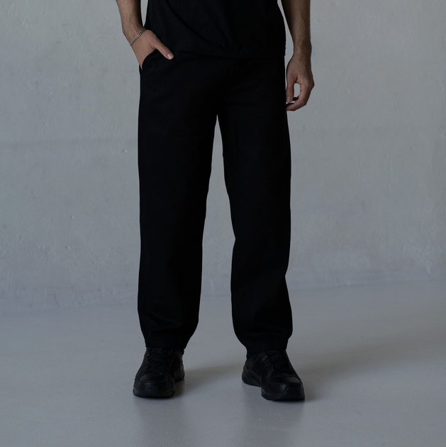 Мужские широкие штаны Shopchik 2XL черные от продавца: Shegol – в ...