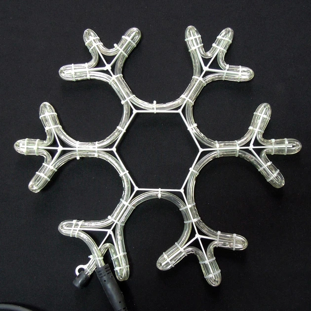 Световое украшение мотив NikoLED SNOWFLAKE синий цвет (3335-3) - изображение 3
