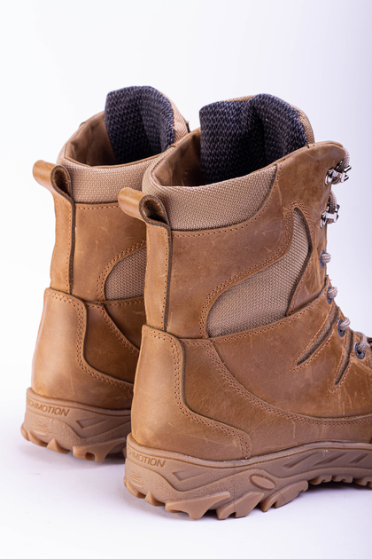 Берці зимові ТМ GERC | Тактичні зимові черевики Коричневі Розмір 40 kit0102/40 - зображення 2