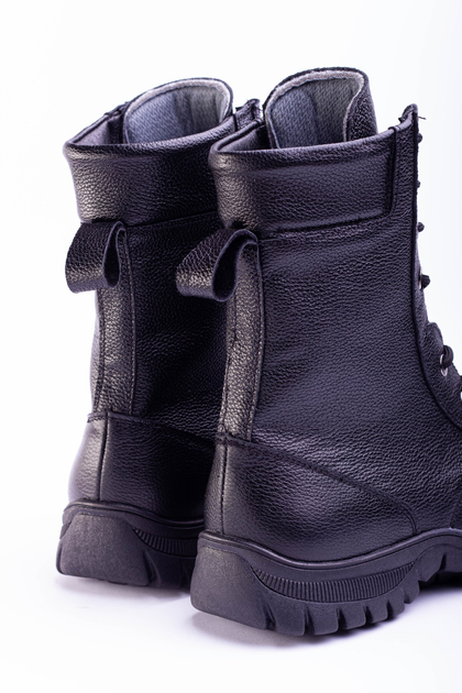 Берці зимові ТМ GERC | Тактичні черевики зимові чорні Розмір 45 KIT0104/45 - зображення 2
