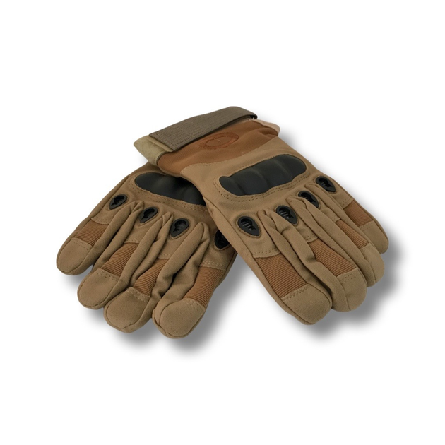 Тактические военные перчатки OKLAI Койот Размер ХL кTGL0101/ХL - изображение 1