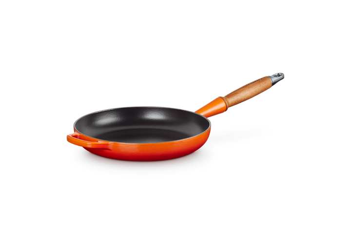 Сковорідка Le Creuset Signature 26 см з дерев'яною ручкою Volcanic (20258260900422) - зображення 3