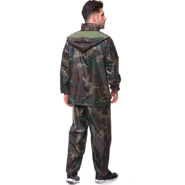 Дождевик-костюм, одежда от дождя SP-Sport 118-1 размер 3XL(52-54) камуфляж - изображение 2