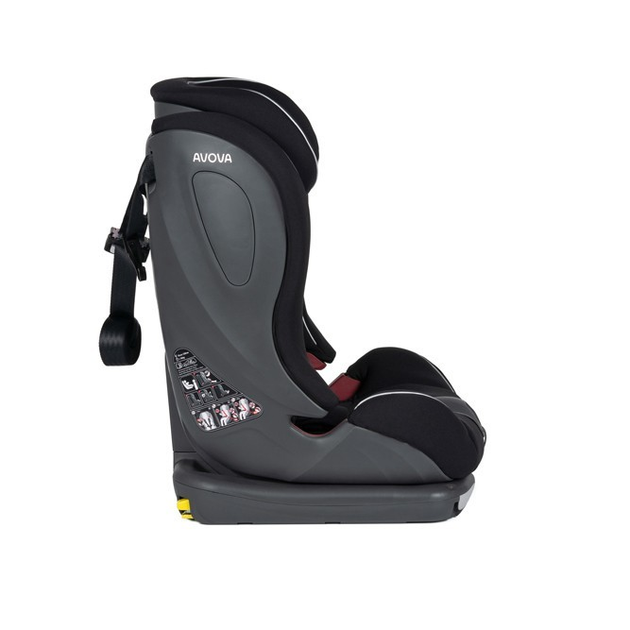 Автокрісло Avova Sperling-Fix i-Size гр. 1-2-3 9-36 кг Pearl Black - зображення 9