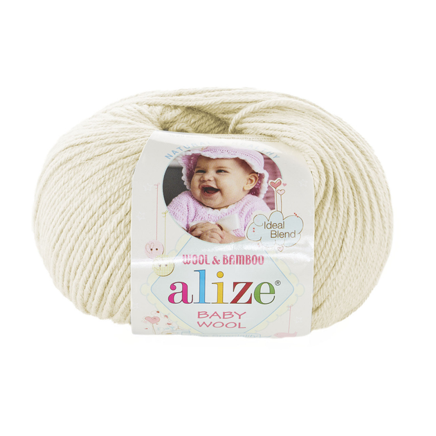 Пряжа для вязания Alize Baby Wool ализе беби вул 01 – фото, отзывы ...