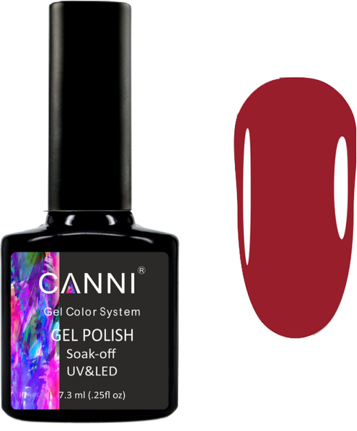 Гель-лак Canni 1037 вишневый 7.3 мл (ROZ6400213227) – в интернет ...