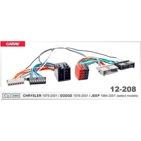 Переходник для магнитол Chrysler, Jeep, Dodge Carav 12-208 - изображение 7
