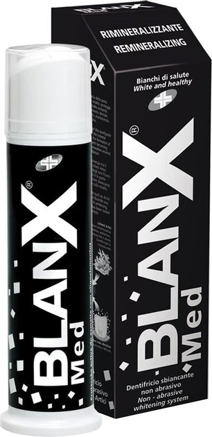 Зубная паста BlanX Med активная защита эмали 100 мл (8017331020388) - Фото 1 Зубная паста BlanX Med активная защита эмали 100 мл (8017331020388) - изображение 1