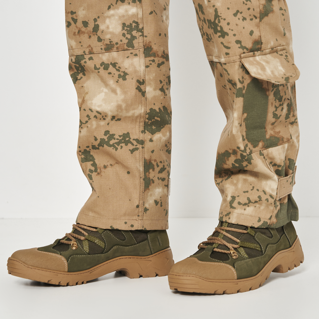 Чоловічі тактичні черевики Prime Shoes 527 Green Nubuck 03-527-70820 41 27 см Хакі (PS_2000000188430) - зображення 2