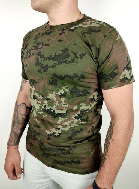 Тактическая футболка ТТХ камуфляж S - изображение 1