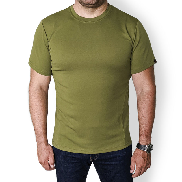 Тактична футболка CoolPass Olive M - зображення 2