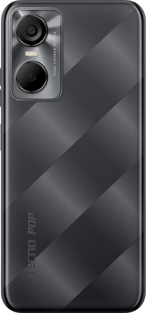 Мобильный телефон Tecno POP 6 Pro (BE8) 2/32GB 2SIM Polar Black (4895180785511) - изображение 2